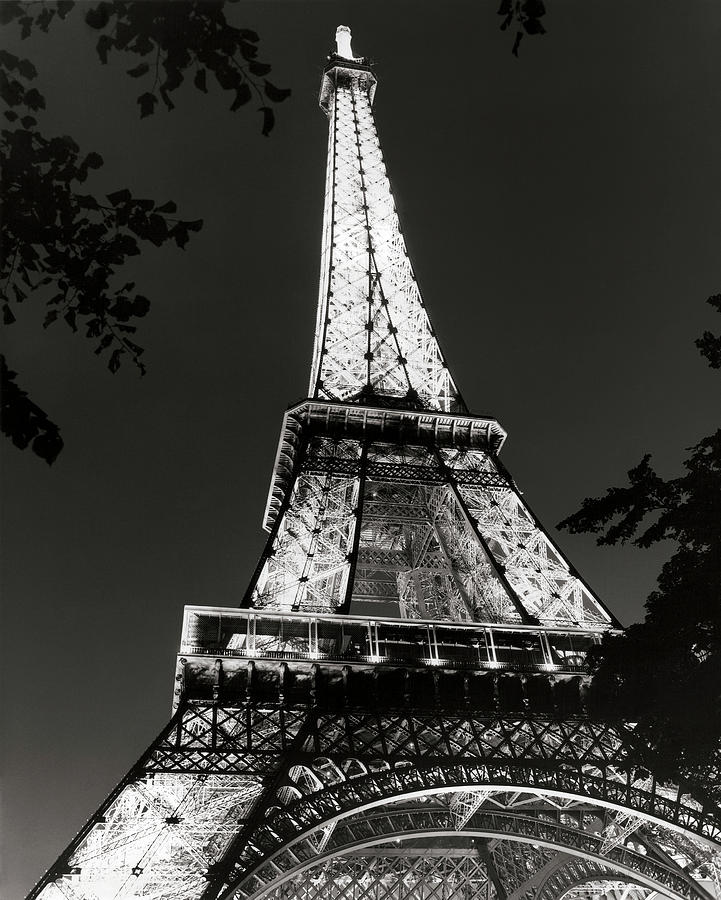 Eiffel Tower Photograph - Eiffel Tower At Night by Chris Bliss