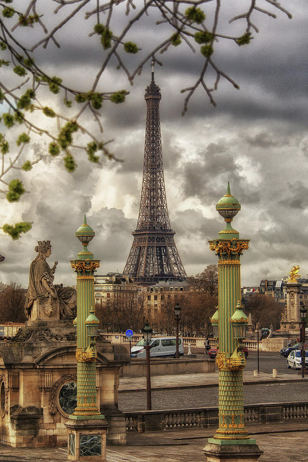 Eiffel Tower Photograph by Doc Braham