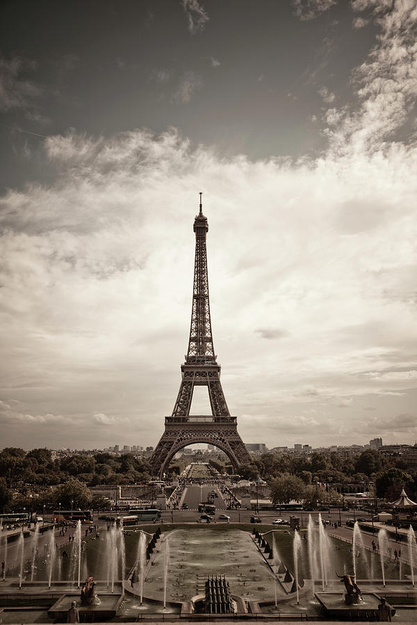 Eiffel Tower Photograph by Ei Katsumata