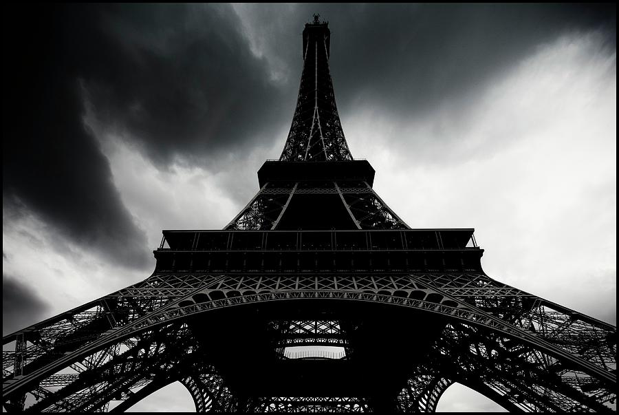 Eiffel Tower In Paris Digital Art by Massimo Ripani - Fine Art America