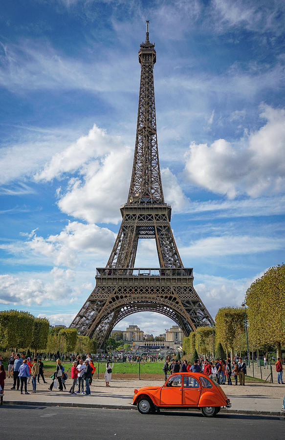 Eiffel Tower Photograph by Jim Mathis