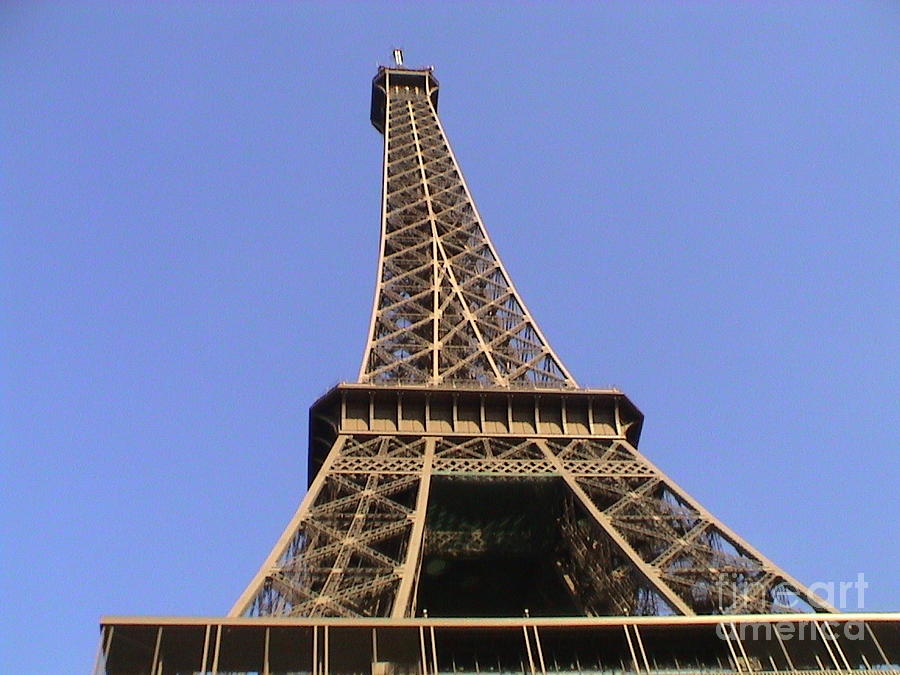 Eiffel Tower Paris France 2004 Photograph by John Shiron