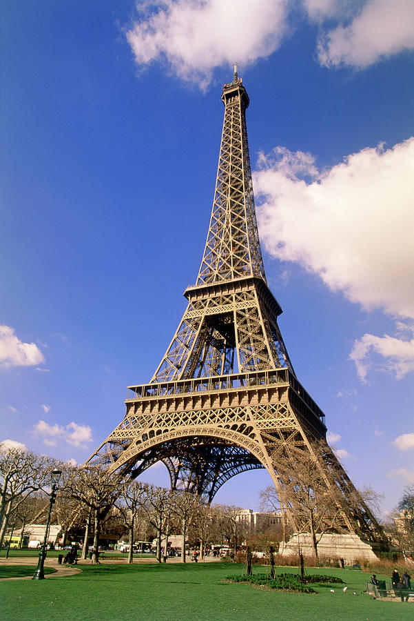 Eiffel Tower, Paris, France Photograph by Walter Bibikow