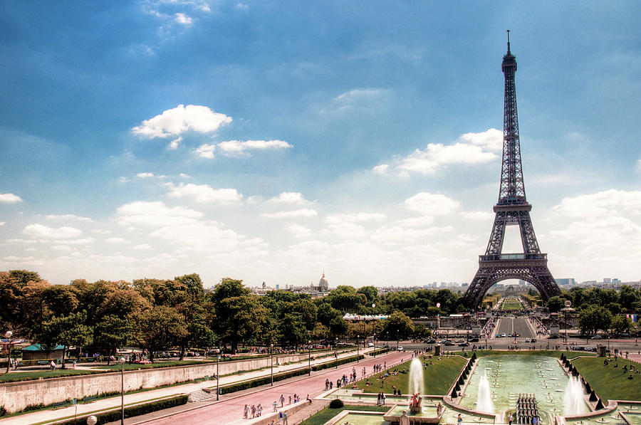 Eiffel Tower Photograph - Eiffel Tower by Photo By Stuart Gleave