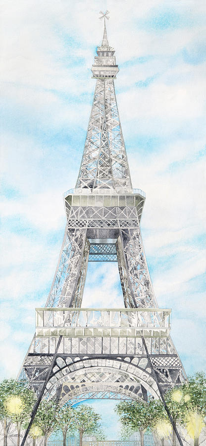 Eiffel Tower Painting - Eiffel Tower by Sharon Pitts