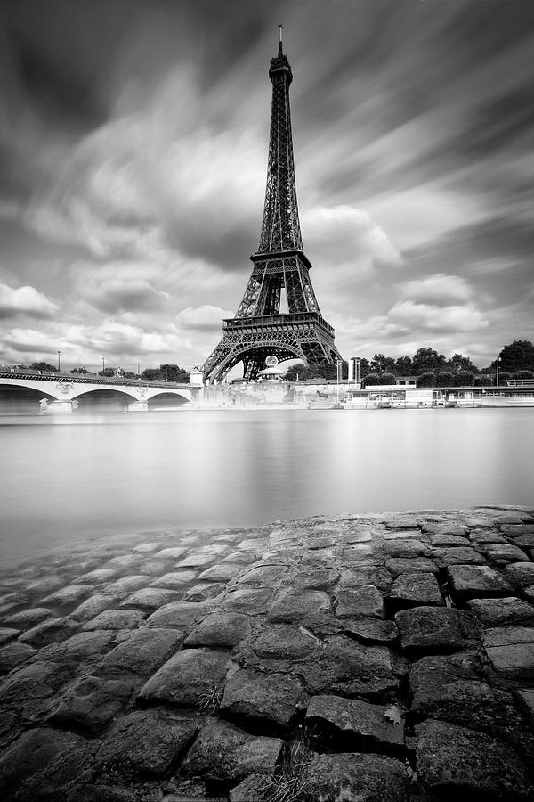 Eiffel Tower Photograph - Eiffel Tower Study I by Moises Levy