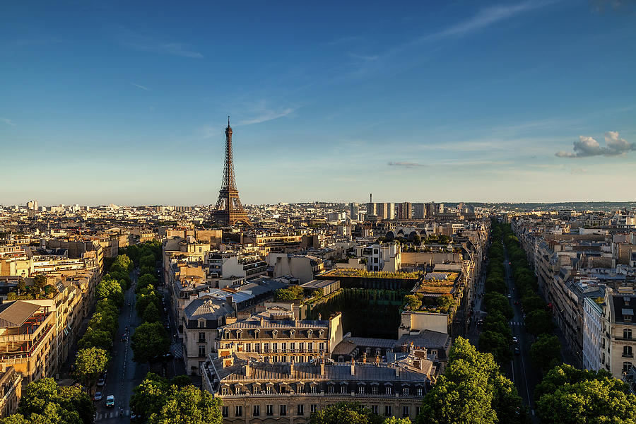 Eiffel View Photograph