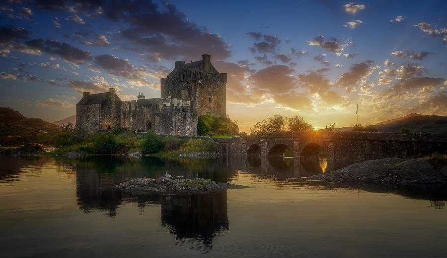 Castle Photograph - Eilean Donan Castle I by Bartolome Lopez