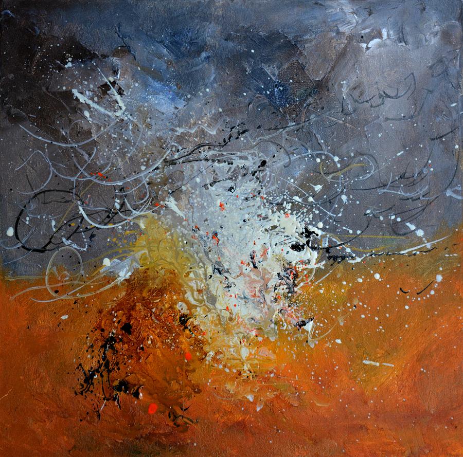 Einstein s discovery Painting by Pol Ledent