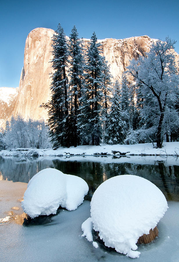El Capitan And Merced River After Fresh Photograph by Josh Miller Photography