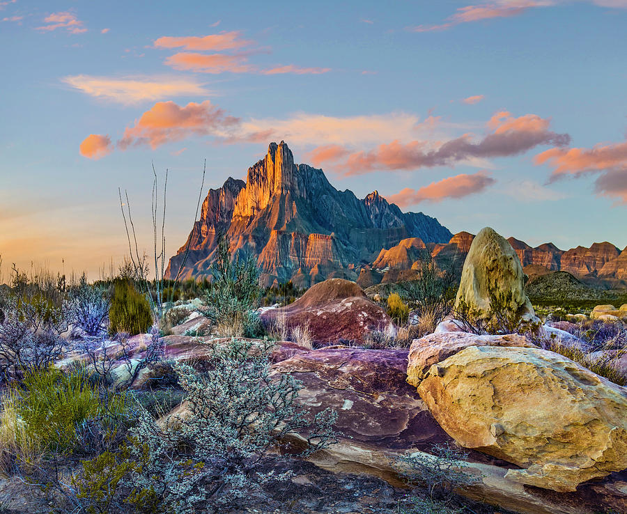 El Capitan Sunset Photograph by Tim Fitzharris