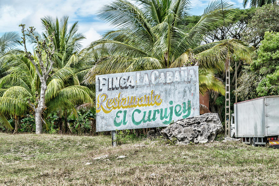 El Curujey Sign Photograph by Sharon Popek