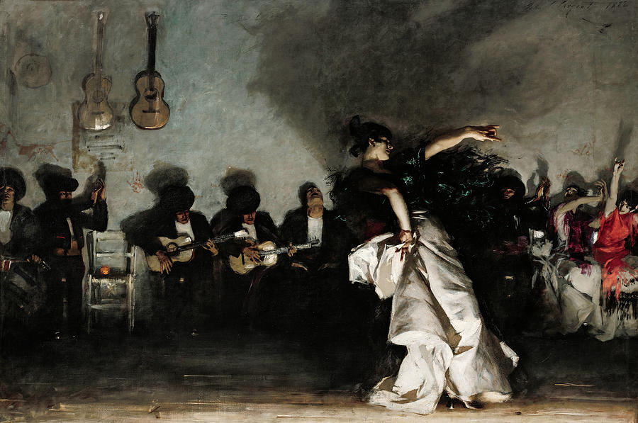 John Singer Sargent Painting - El Jaleo, 1882 by John Singer Sargent