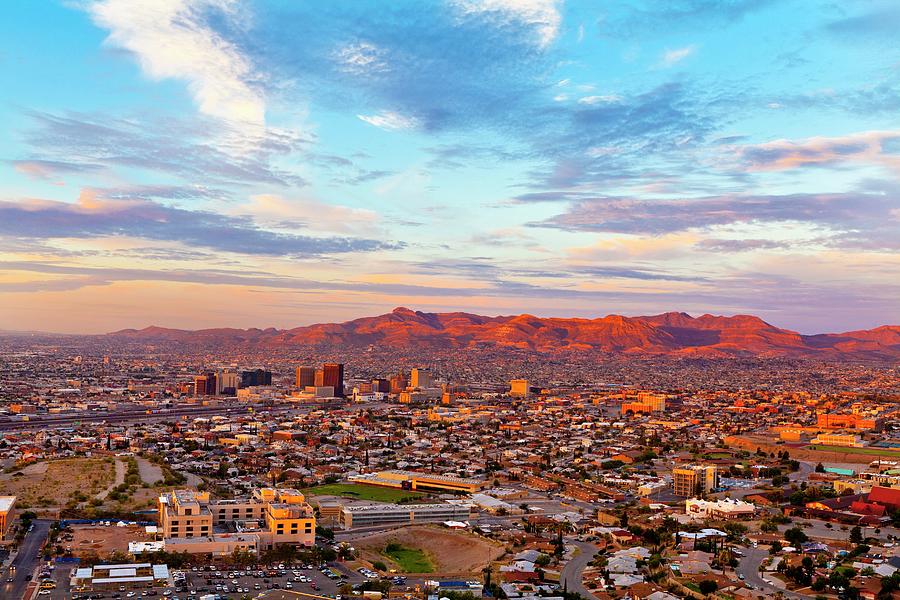 El Paso Cityscape, Texas Digital Art by Kav Dadfar - Fine Art America