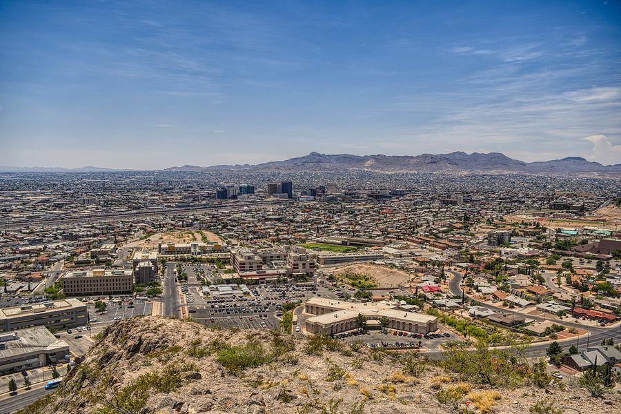 El Paso Photograph - El Paso, Texas Skyline  by Chance Kafka