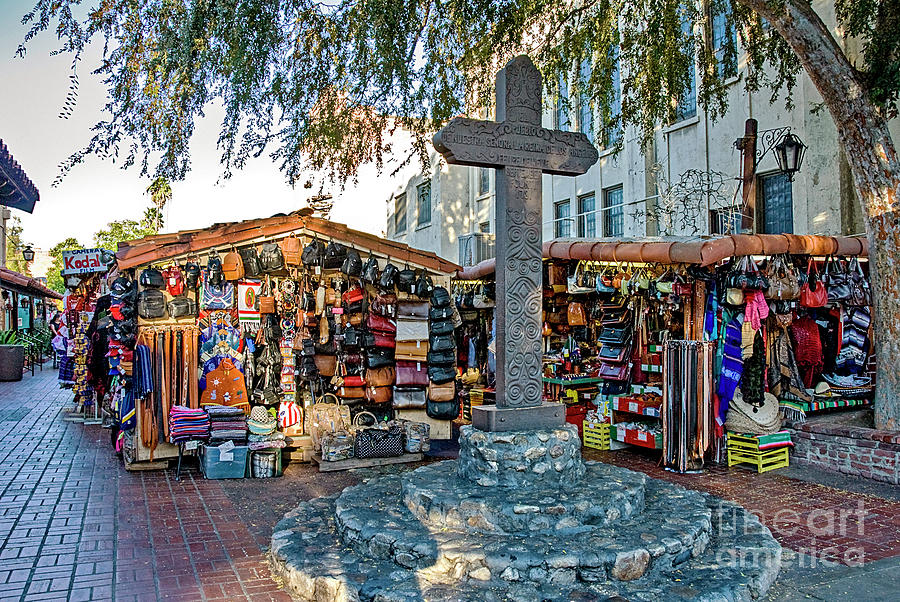 El Pueblo Historic Monument Photograph by David Zanzinger