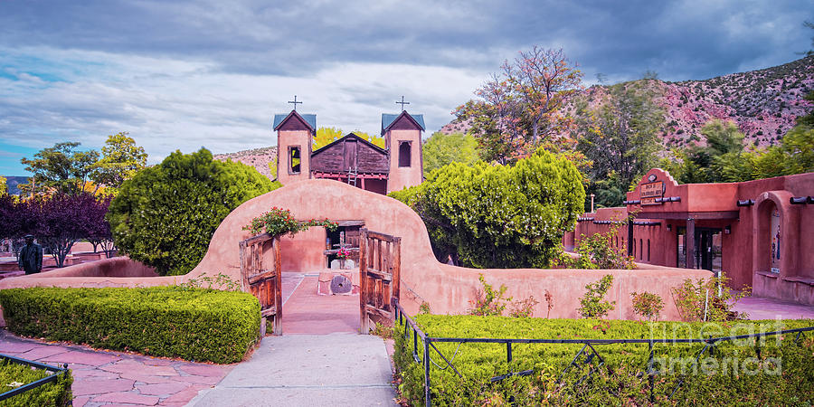 El Santuario de Chimayo - Rio Arriba Santa Fe County - New Mexico Land of Enchantment Photograph by Silvio Ligutti