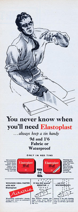 Elastoplast Photograph by Picture Post