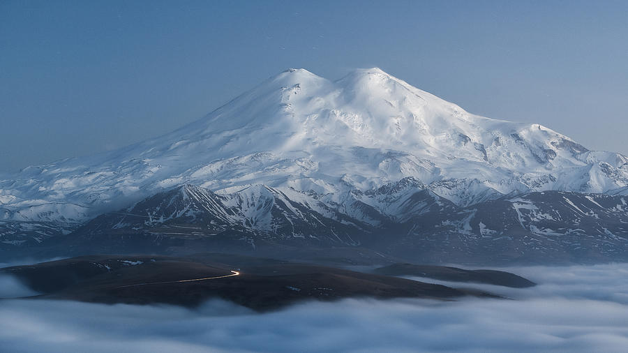 Landscape Photograph - Elbrus by Rostovskiy Anton
