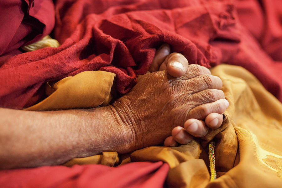 Elder Hands Photograph by Travel Photographer Specialized In Asia * Sylvain Brajeul