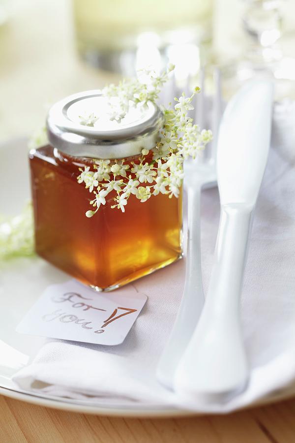 Elderflower Jelly As A Present For A Guest Photograph by Taube, Franziska