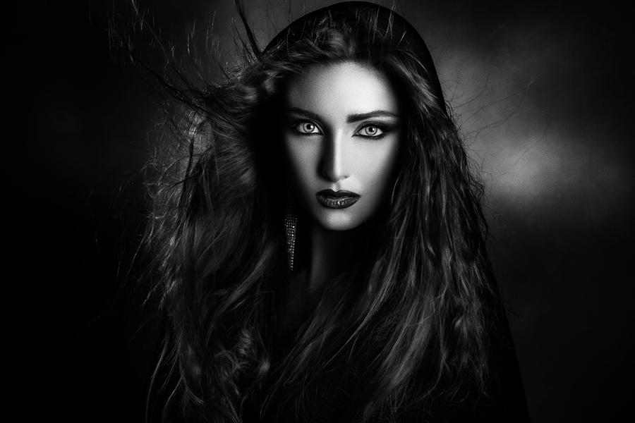 Ele In Black Photograph By Peppe Tambè - Fine Art America