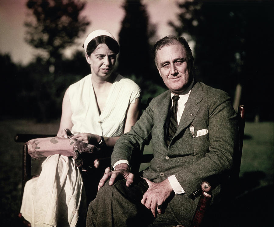 Eleanor Roosevelt And Fdr, 1932 Photograph by Science Source