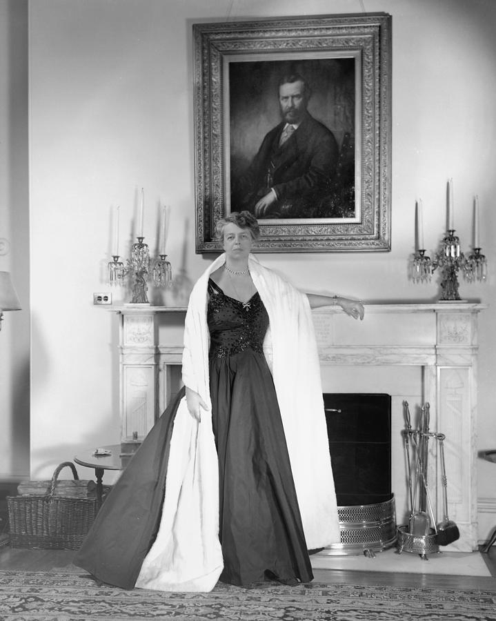Eleanor Roosevelt In The White House Photograph by Bachrach