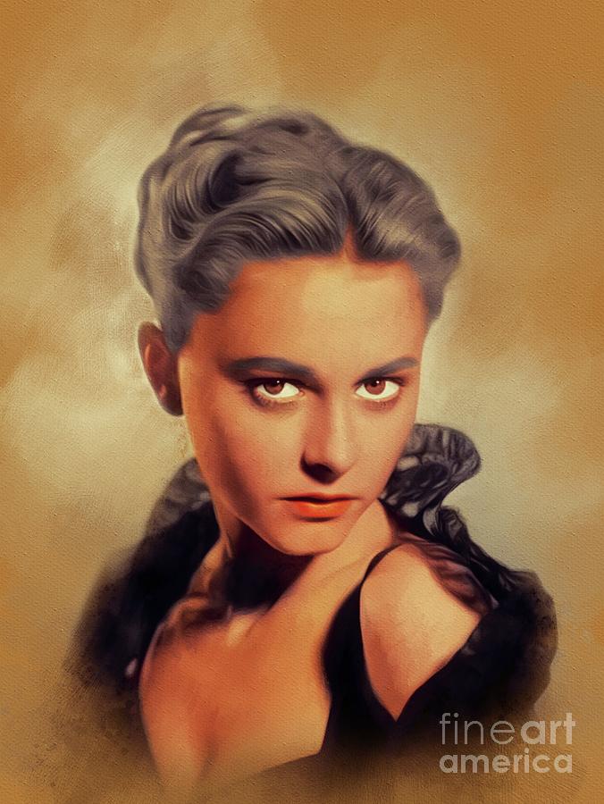 Eleanor Todd, Vintage Actress Painting by Esoterica Art Agency