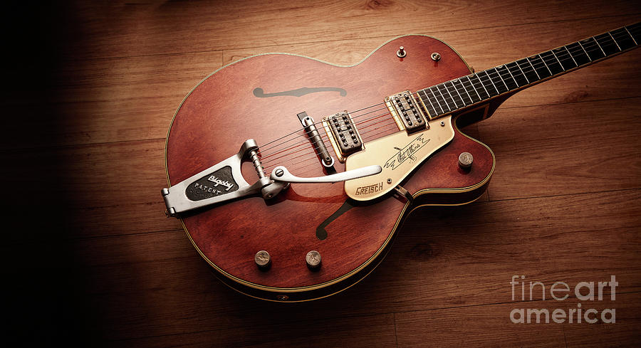 Electric And Acoustic Guitar Product Photograph by Guitarist Magazine Electric And Acoustic Guitar Product Photograph by Guitarist Magazine