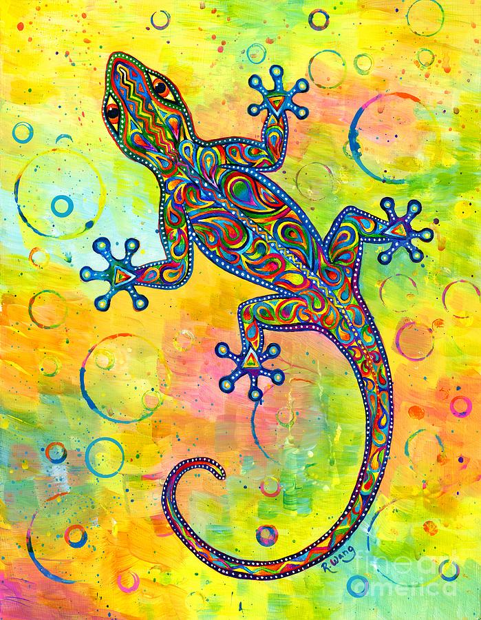 Electric Gecko by Rebecca Wang Electric Gecko by Rebecca Wang