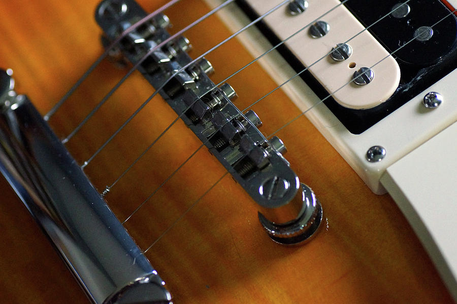 Electric Guitar Close-up Photograph by Mike Murdock