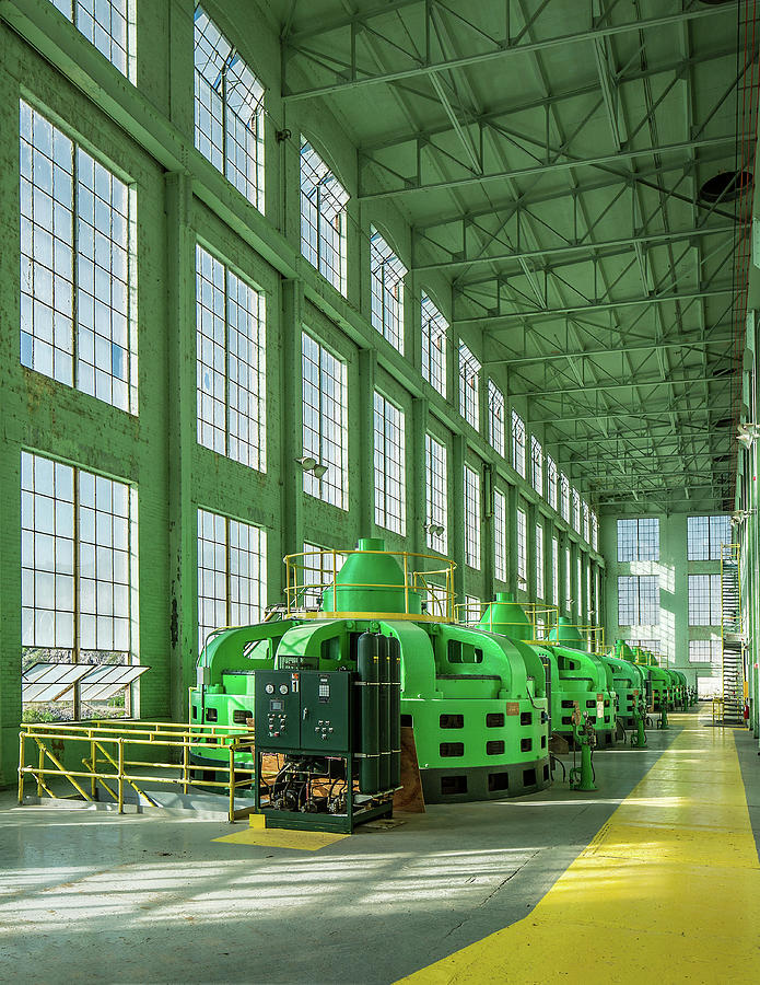 Electric Turbines Photograph by Todd Klassy