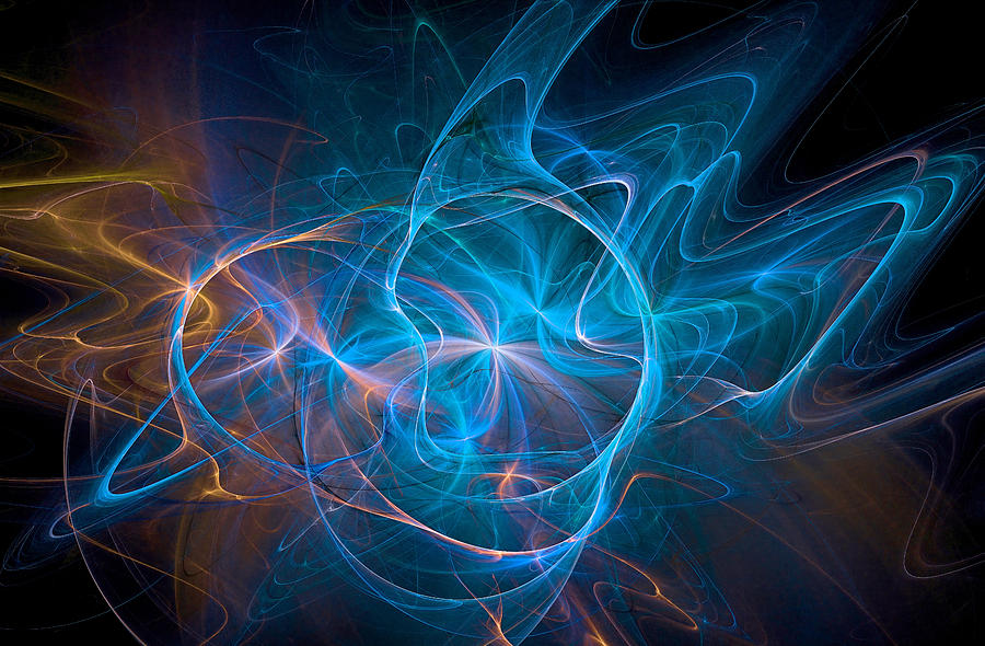 Electric Universe Blue Digital Art by Don Northup