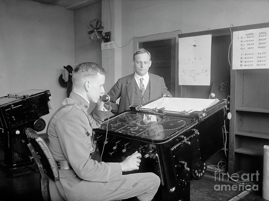 Electronic Target Computer Testing Photograph by Library Of Congress