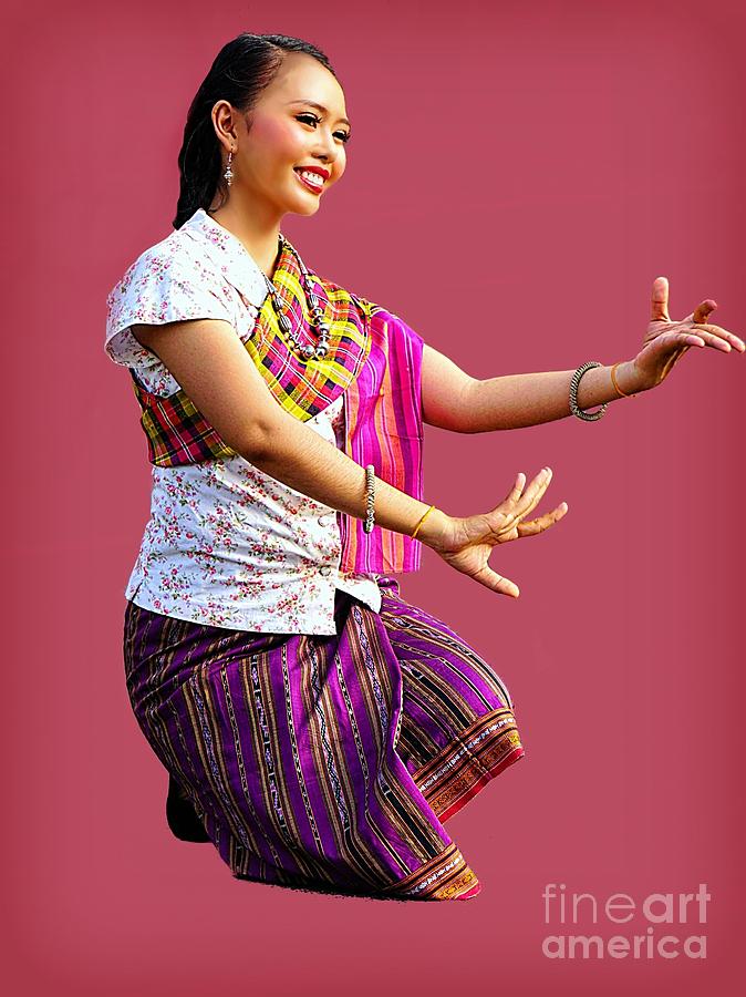Elegant Dancer Of Northeast Thailand by Ian Gledhill Elegant Dancer Of Northeast Thailand by Ian Gledhill