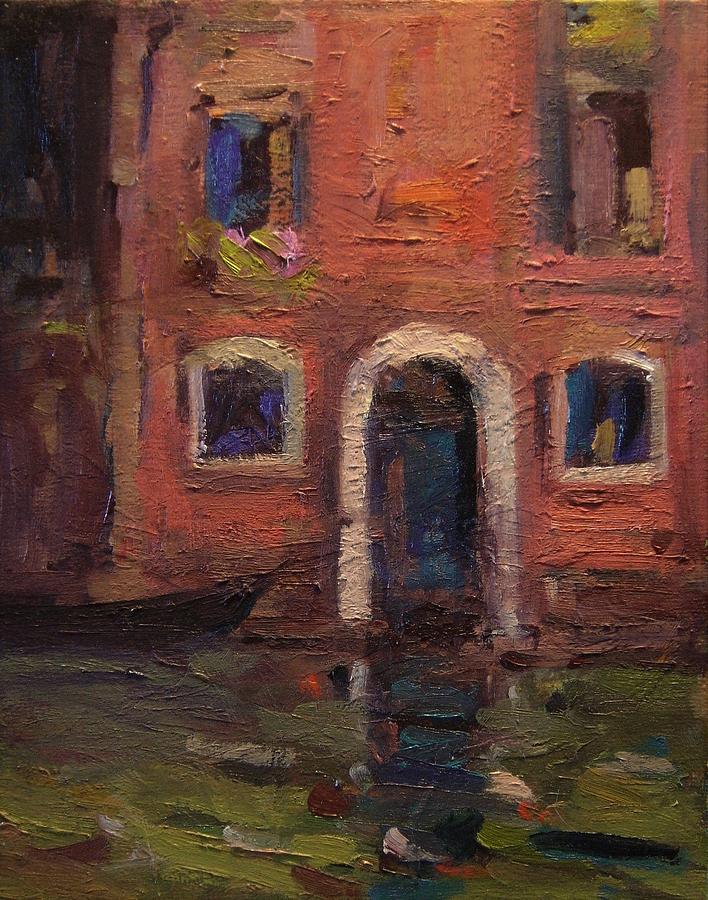 Elegant decay in Venice Painting by R W Goetting