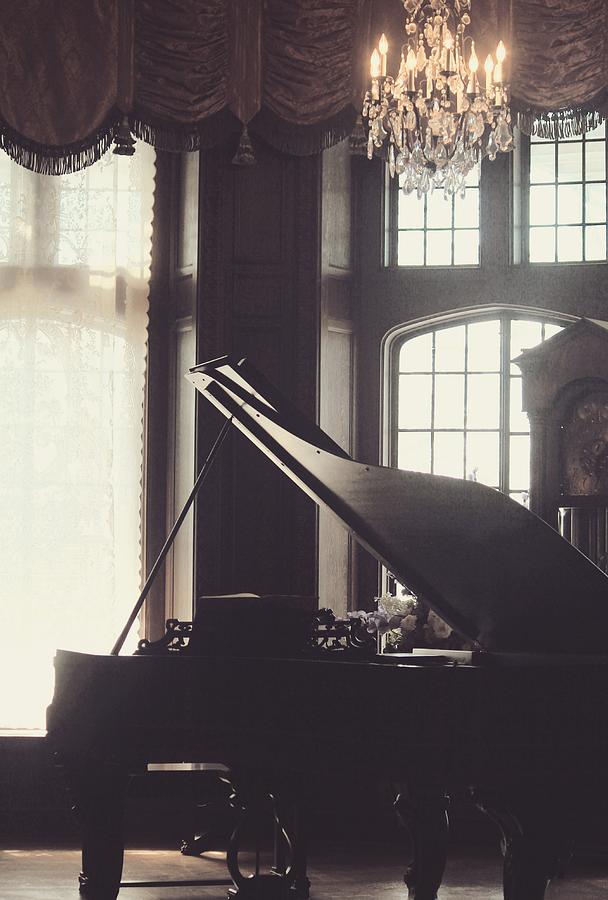 Elegant Piano Room Photograph by The Art Of Marilyn Ridoutt-Greene