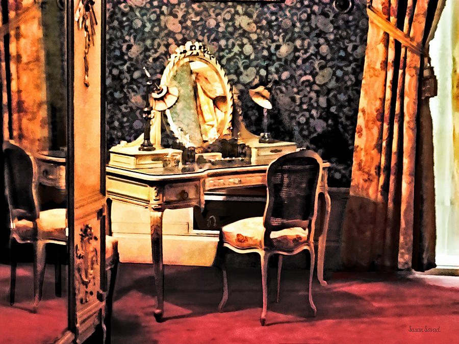 Elegant Victorian Bedroom Photograph by Susan Savad