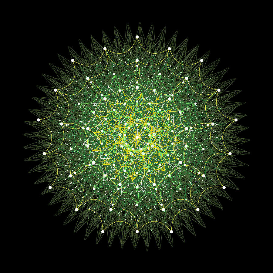 Elementals' Realm Mandala by Nathalie DAOUT Elementals' Realm Mandala by Nathalie DAOUT