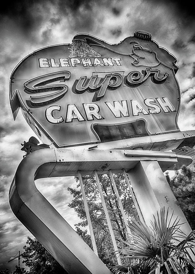 Elephant Car Wash - #2 Photograph by Stephen Stookey