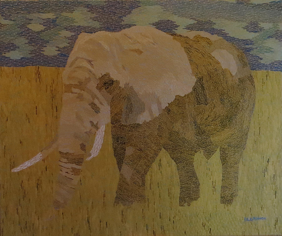 Elephant Painting by Darren Whitson