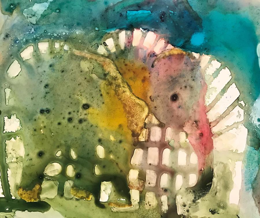 Elephant In The Room Painting by Marilyn Jacobson