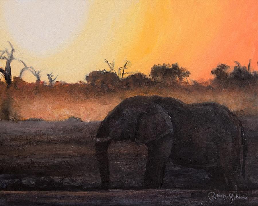 Elephant Painting by Kirsty Rebecca