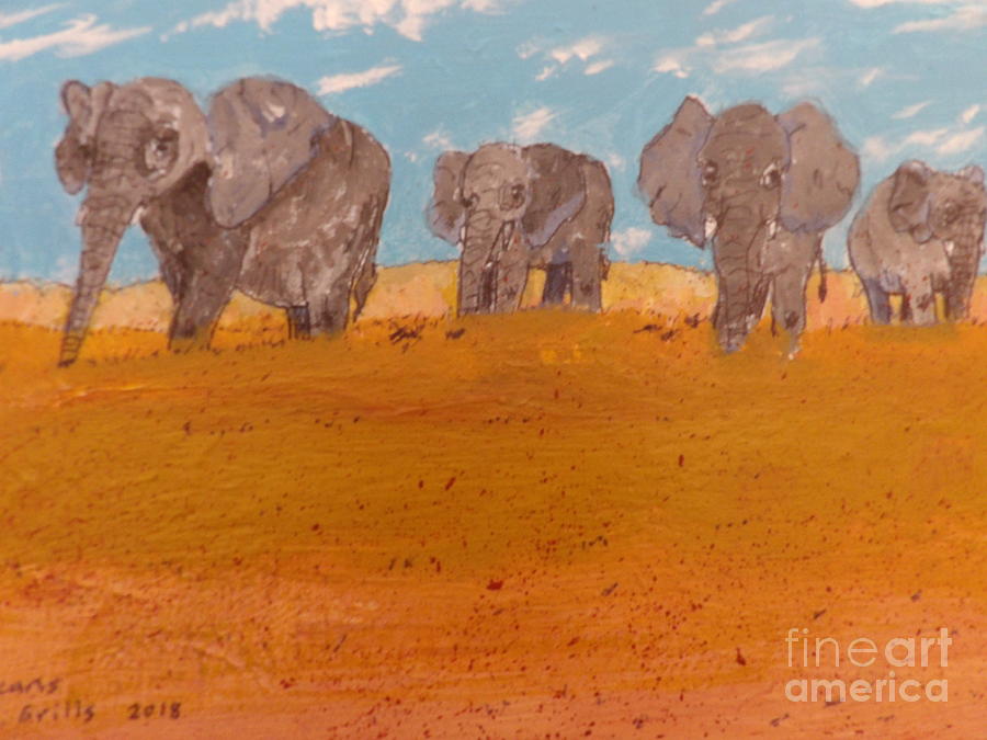 Elephants on Oarade by Patrick Grills Elephants on Oarade by Patrick Grills