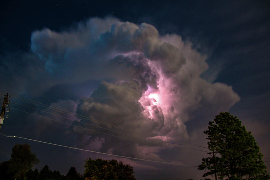 Eletrical Thunderhead 002 Photograph by NebraskaSC