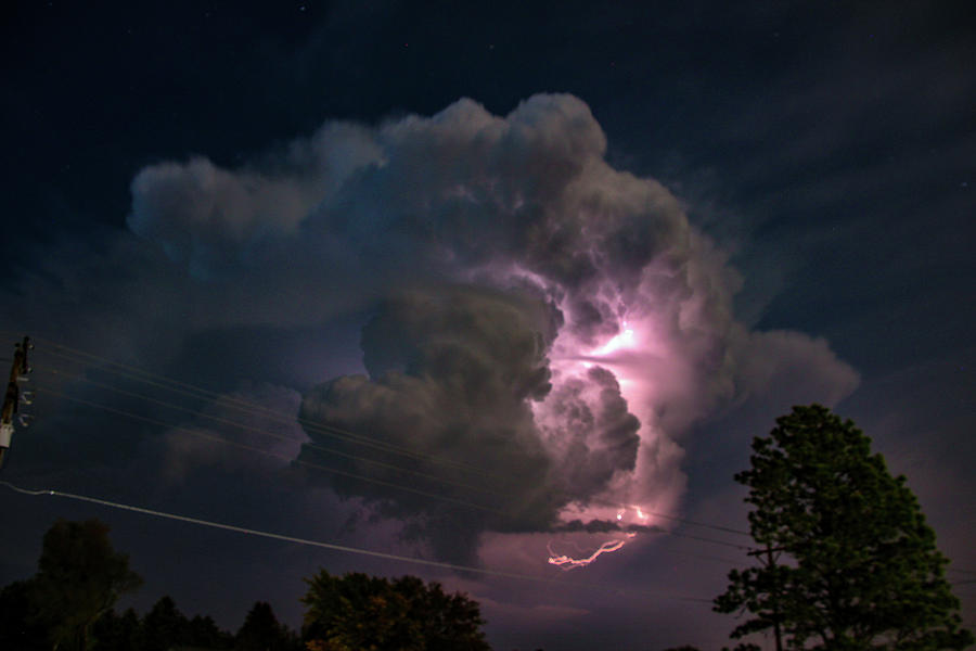 Eletrical Thunderhead 005 Photograph by NebraskaSC