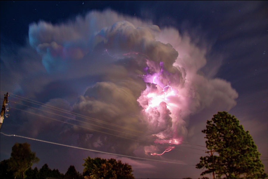 Eletrical Thunderhead 006 Photograph by NebraskaSC