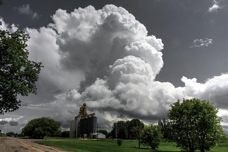 Elevated cloud Photograph by David Matthews