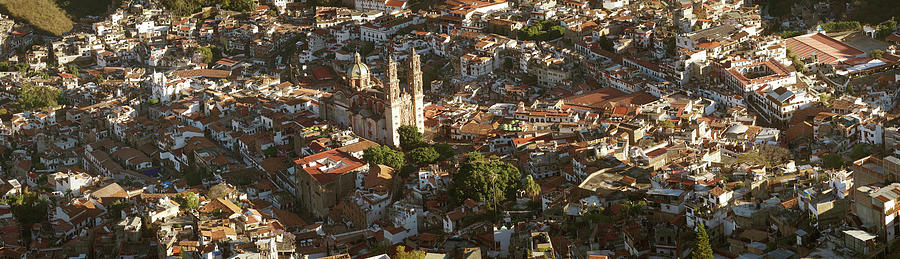 Elevated View Of Cityscape, Taxco Photograph by Panoramic Images